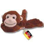 welliebellies Grand Singe Affe Doudou Chauffant, 11153451, Marron, Höhe 32cm