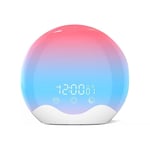 Sunrise Alarm Clock   Light with  Control,Dual-Sided Light Alarm Clock for9843