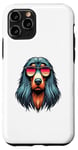 Coque pour iPhone 11 Pro Rétro Lunettes De Soleil Afghan Hound Balkh Hound