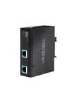 TRENDnet TI-E100 Gigabit PoE+ Extender - network extender - 10Mb LAN 100Mb LAN GigE