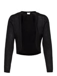 Kaankra Bolero Tops Knitwear Cardigans Black Kaffe