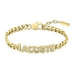 Lacoste Women's SCRIPT Collection Chain Bracelet Embellished with crystals - 2040063