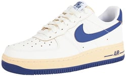 Nike Femme AIR Force 1 '07 Sneaker, Sail Deep Royal Blue Pale Vanille, 37.5 EU