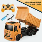 RC Excavator Dumper Car 2.4G Remote Control Vehicle Crawler Truck Bulldozer Toys