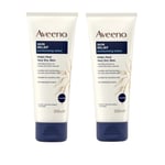 2x Aveeno Skin Relief Moisturising Lotion Shea Butter Unsented 200ml