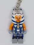 LEGO STAR WARS AHSOKA TANO MINIFIGURE KEYRING KEYCHAIN 854186