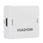 Mini VGA To Converter 1080P VGA2HDMI Adapter For PC Laptop DVD To HDTV REZ