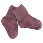 GObabyGO non-slip socks bamboo – misty plum - 3-4år