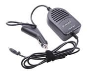 vhbw Chargeur allume-cigare 12V compatible avec HP Pavilion Ze2022ea, Ze2023ea, Ze2024ea, Ze2025ea, etc. remplace P/N 159224-002, 163444-001 etc.