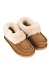 Sheepskin Lined Slipper Boots