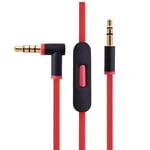 1X(Replacement Audio Cable for By Headphones with in Line Mic for Studio