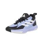 adidas Cross 'Em Up Select Mid Trainers Kids Non-Football Shoes, Blue Spark/core Black/Cloud White, 6 UK