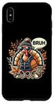 Coque pour iPhone XS Max Pinceau à dinde Funny Cool pour Thanksgiving, automne