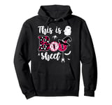 This Is Boo Sheet Halloween Ghost Costumes Men Women Couples Pullover Hoodie