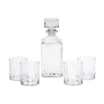 Whisky sett 4 Whiskyglass 1 karaffel