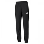 Puma Mens Woven Jogging Bottoms - L