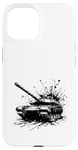 Coque pour iPhone 15 #snirt T-shirt à capuche avec motif Abraham Panzer Léopard