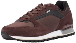 BOSS Homme Parkour-L_Runn_sdnyt en Cours d'exécution, Dark Red, 45 EU