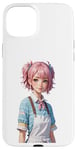 Coque pour iPhone 15 Plus Pink Pixie Cutie