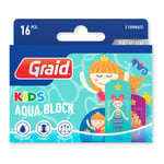 Graid Aqua Block Kids Premium Plåster Sjöjungfrur