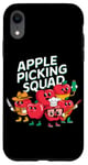 iPhone XR Apple Picking Squad Funny Orchard Harvest Season Fall Autumn Case