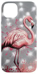 Coque pour iPhone 14 Plus Flamant rose mignon pour femmes filles flamants roses oiseaux