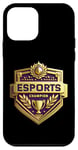 Coque pour iPhone 12 mini Champion d'e-sport, vainqueur : Champion, joueur professionnel, joueur professionnel