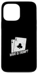 Coque pour iPhone 13 Pro Max Qu'est-ce que Trump The Art of Euchre