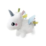 Pabobo - Veilleuse - Licorne Shakies - Peluche - Doudou - Enfant & Bébé - Lumière douce - Portable - Secouer pour allumer - Minuteur - Lavable - Piles incluses - Dès la naissance 0+ - Blanc