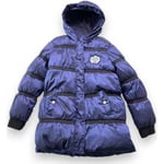 Manteau enfant Ikks  Doudoune longue bleue - 10 ans