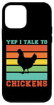 Coque pour iPhone 12 mini Appel à tous les amateurs de poulet : Chicken Lover is Fun