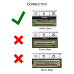 Visiodirect® Dalle ecran 15.6" LED pour B156HAN02.4 1920X1080 20mm Sans fixations taille d'ecran 350mm