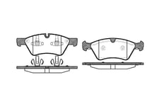 Bromsbelägg Remsa - Mercedes - W211, W164, W463, W251, X164