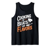 Meal Prep Vibes Kitchen Soundtrack Food Lover Cooking Beats Tank Top