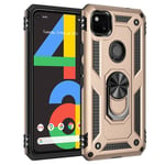 Google Pixel 4a 4G      Military Armour Case    Gold