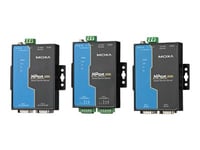 Moxa Nport 5250A - Enhetsserver - 2 Portar - 100Mb Lan, Rs-232, Rs-422, Rs-485 - Likström