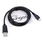 Câble De Données Usb Compatible Avec Gps Garmin Edge 1000, Edge 1030, Edge 1030 Plus, Edge 130, Edge 520, Edge 520 Plus, Edge 530 - Câble De Données Micro Usb Avec Chiffon De Nettoyage D'Écr[L210]