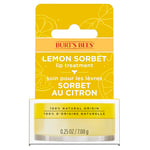 Burts Bees Masque à lèvres nourrissant au sorbet au citron, traitement des lèvres à l'huile de jojoba, 7,08 g