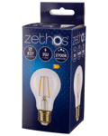 zethos LED-filament 2W E27 A60