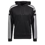 adidas Mens Hooded Track Top Sq21 Hood, Black/White, GK9548, XS EU