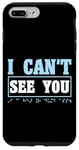 Coque pour iPhone 7 Plus/8 Plus I Can't See You Braille Alphabet Braille Langue Braille