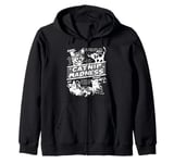 Catnip Madness Cute Kitten Funny Cat Pet Humor Zip Hoodie