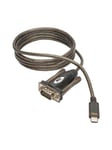 Eaton Series USB 2.0 USB-C to DB9 Adapter Cable USB-C to RS-232 M/M 5' 5ft