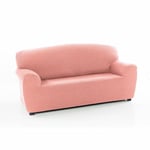 Sofakover® Housse de canapé Pocket Super élastique, pour canapé 4 Places, au Design Exclusif, Respirante, Confortable et Durable, Facile à Installer. Dimensions 220-260 cm. Couleur Rose Clair