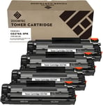 Remplacement pour HP CE278A 78A Cartouche de Toner pour Imprimante HP Laserjet Pro P1606 P1606DN P1600 P1560 P1566 M1536DNF M1536 MFP (4X Noir)