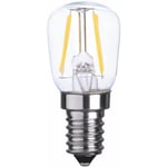 Led-Lampa malmbergs - 2 pack filament led lampa, päron, klar, 2w, e14, 230v, mb