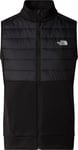 The North Face Women's Reaxion Hybrid Vest TNF Black/Asphalt Grey, L