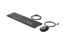 HP Desktop 320MK - tastatur og mus-sæt - tysk Indgangsudstyr