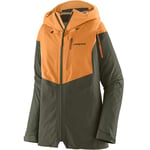 PATAGONIA W's Snowdrifter Jacket - Vert / Orange taille M 2025