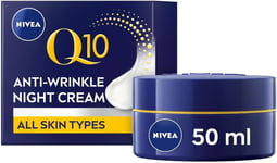 50ml NIVEA Q10 Anti-Wrinkle Power Revitalising Night Cream Anti-Wrinkle Face